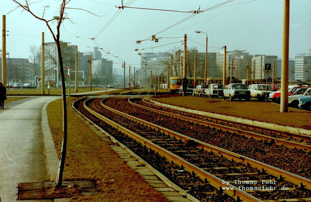 Дрезден — Трамвайные линии и инфраструктура