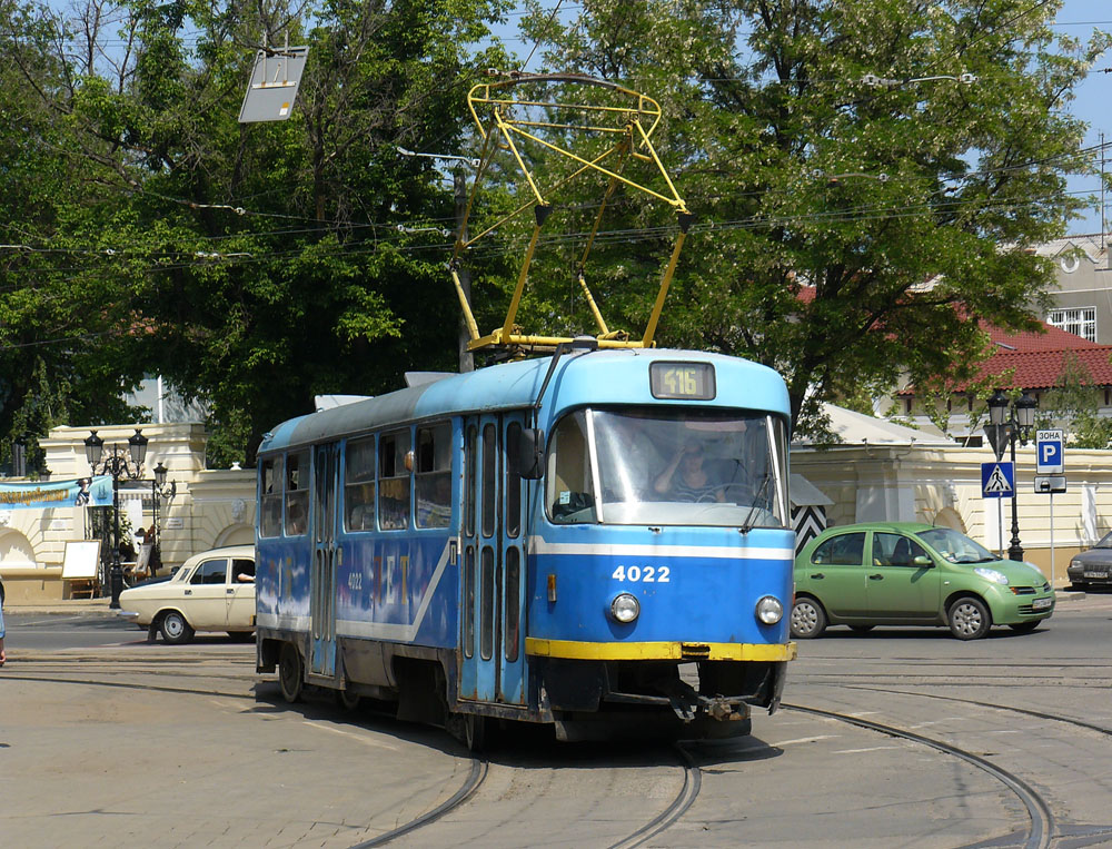 Одесса, Tatra T3R.P № 4022