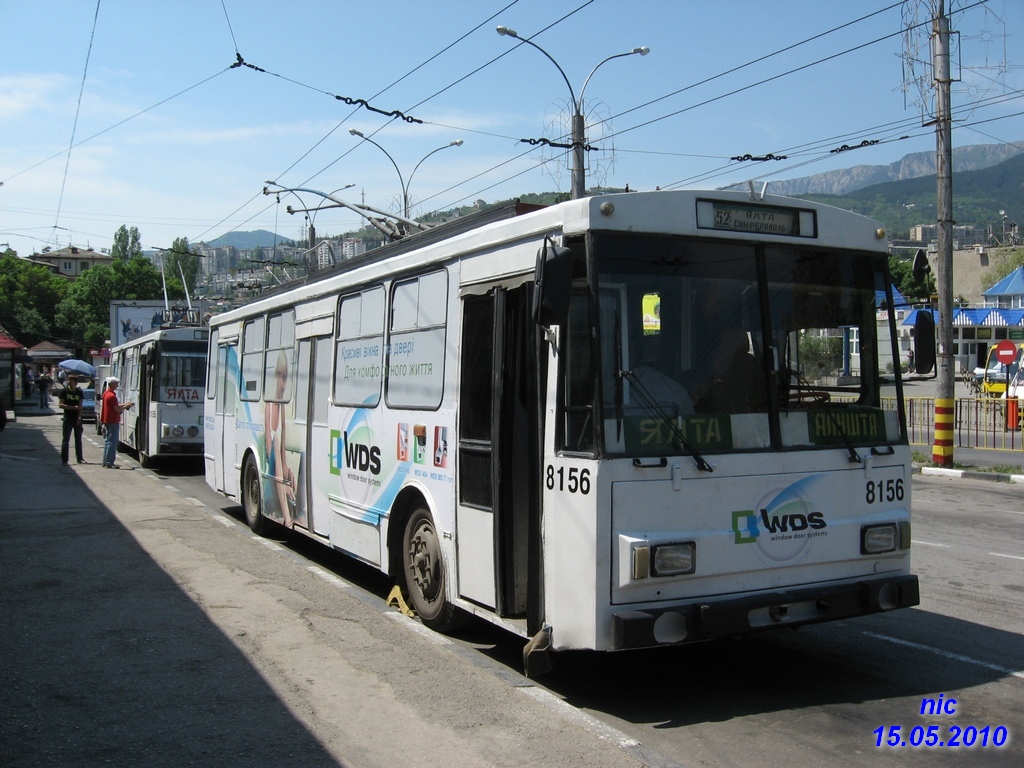 Крымский троллейбус, Škoda 14Tr11/6 № 8156