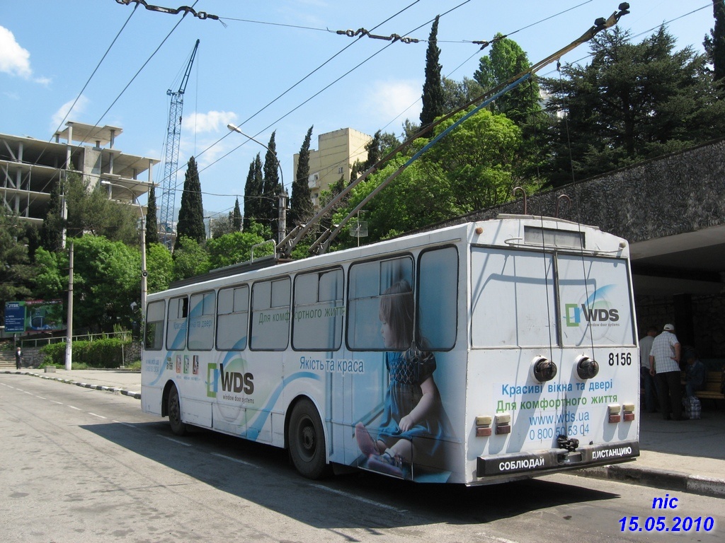 Крымский троллейбус, Škoda 14Tr11/6 № 8156