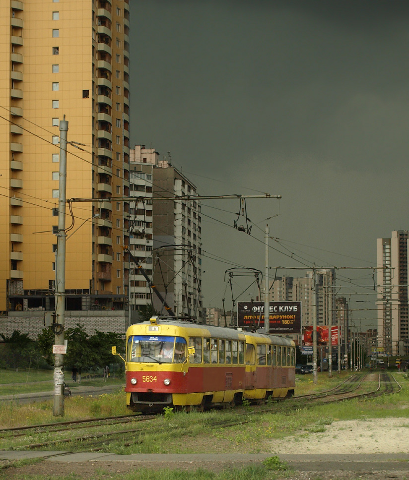 Киев, Tatra T3SU № 5634