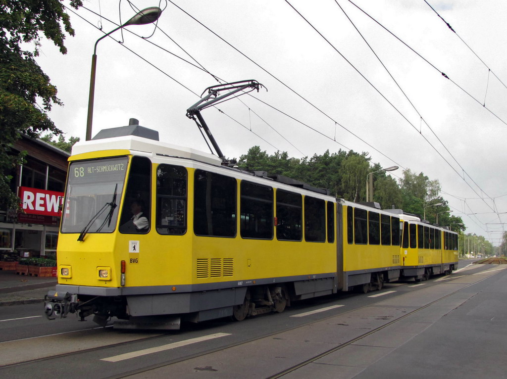 Берлин, Tatra KT4DM № 6087