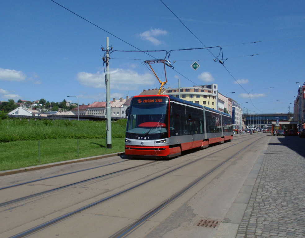 Прага, Škoda 15T1A ForCity Alfa Praha № 9207