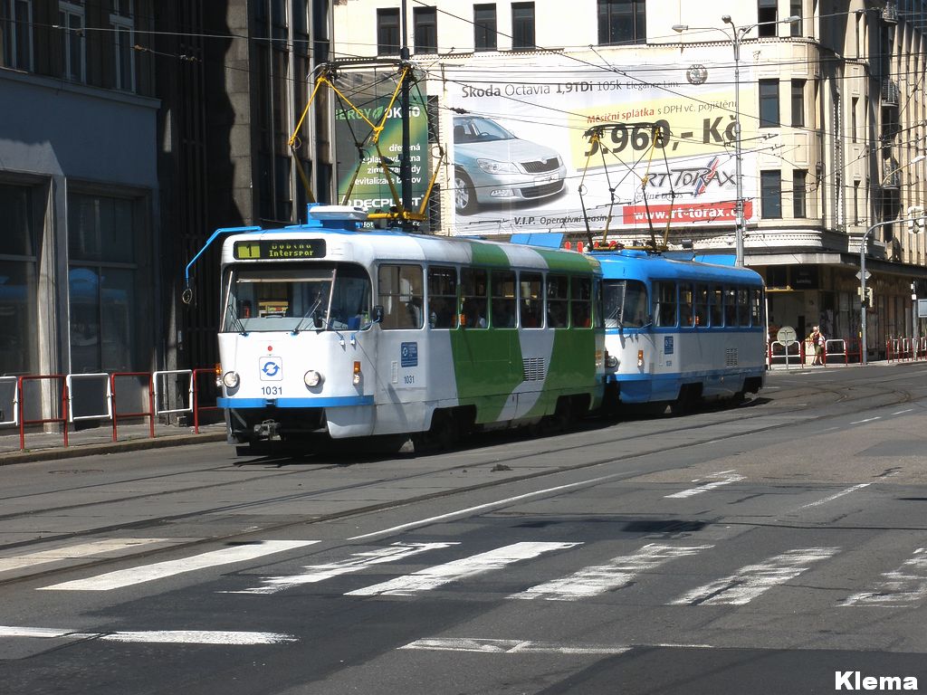 Острава, Tatra T3G № 1031
