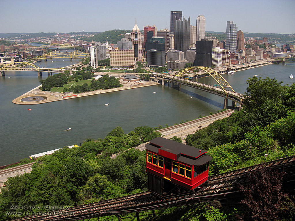 Питтсбург, PA — Фуникулёр Дюкен
