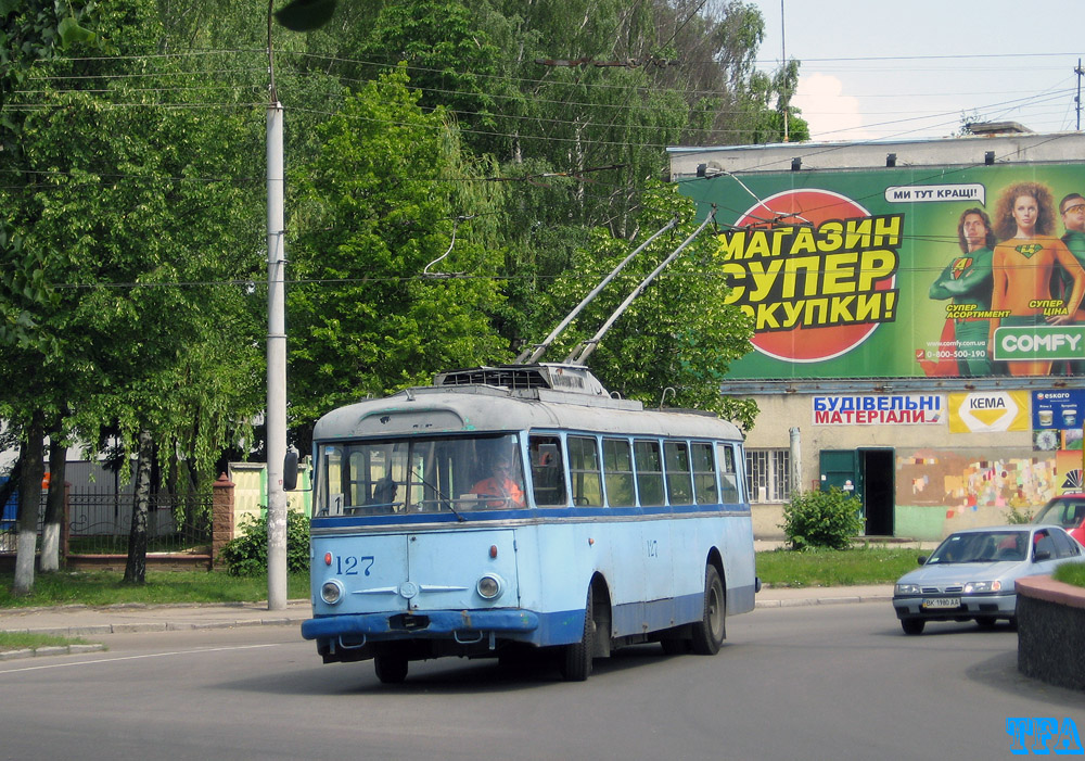 Ровно, Škoda 9TrHT28 № 127