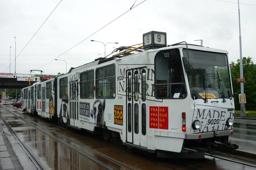 Прага, Tatra KT8D5 № 9020