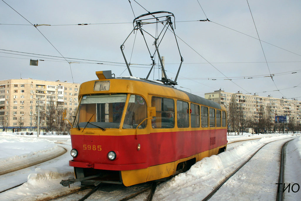 Киев, Tatra T3SU № 5985