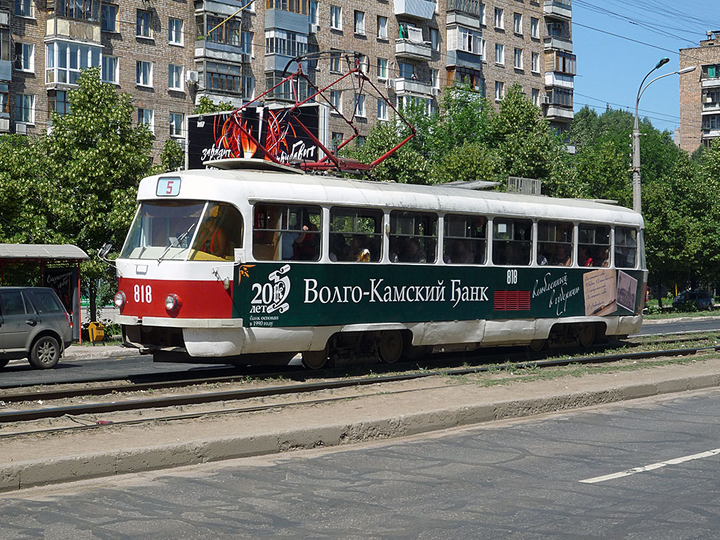 Samara, Tatra T3SU № 818