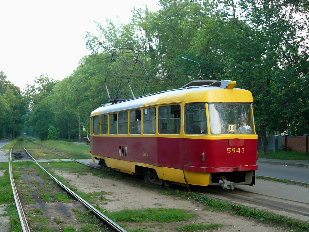 Киев, Tatra T3SU № 5943