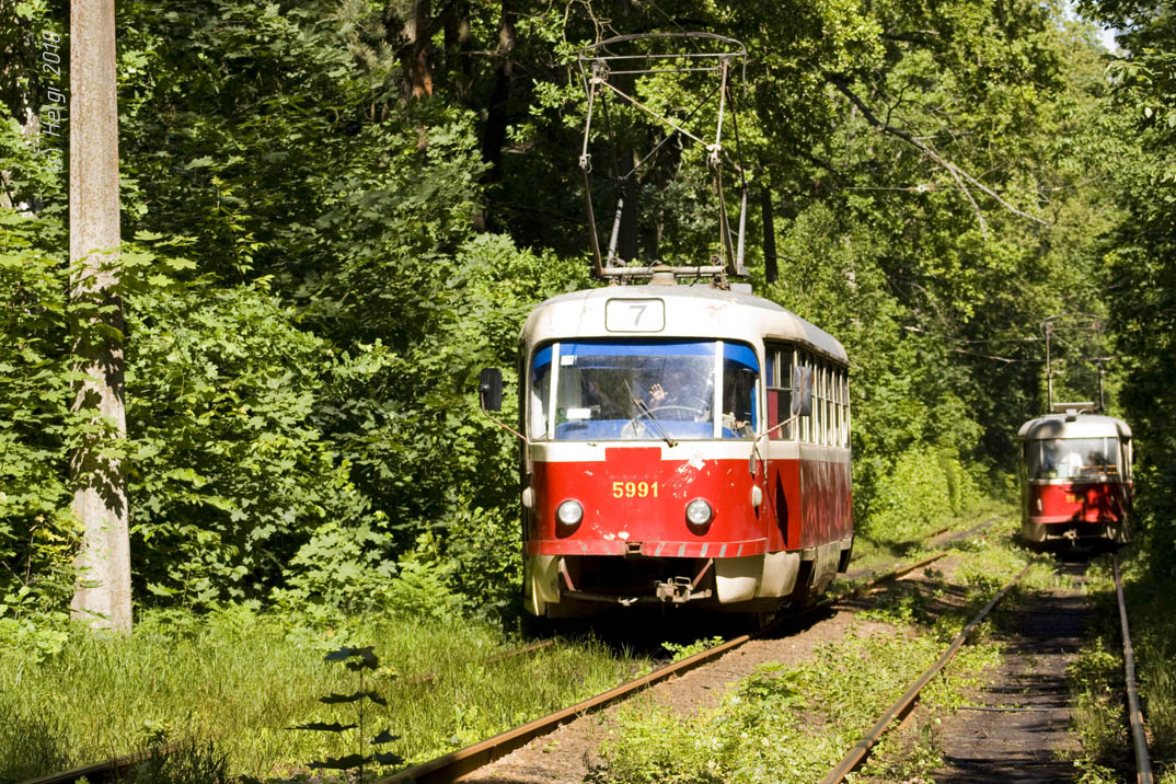 Киев, Tatra T3SU № 5991