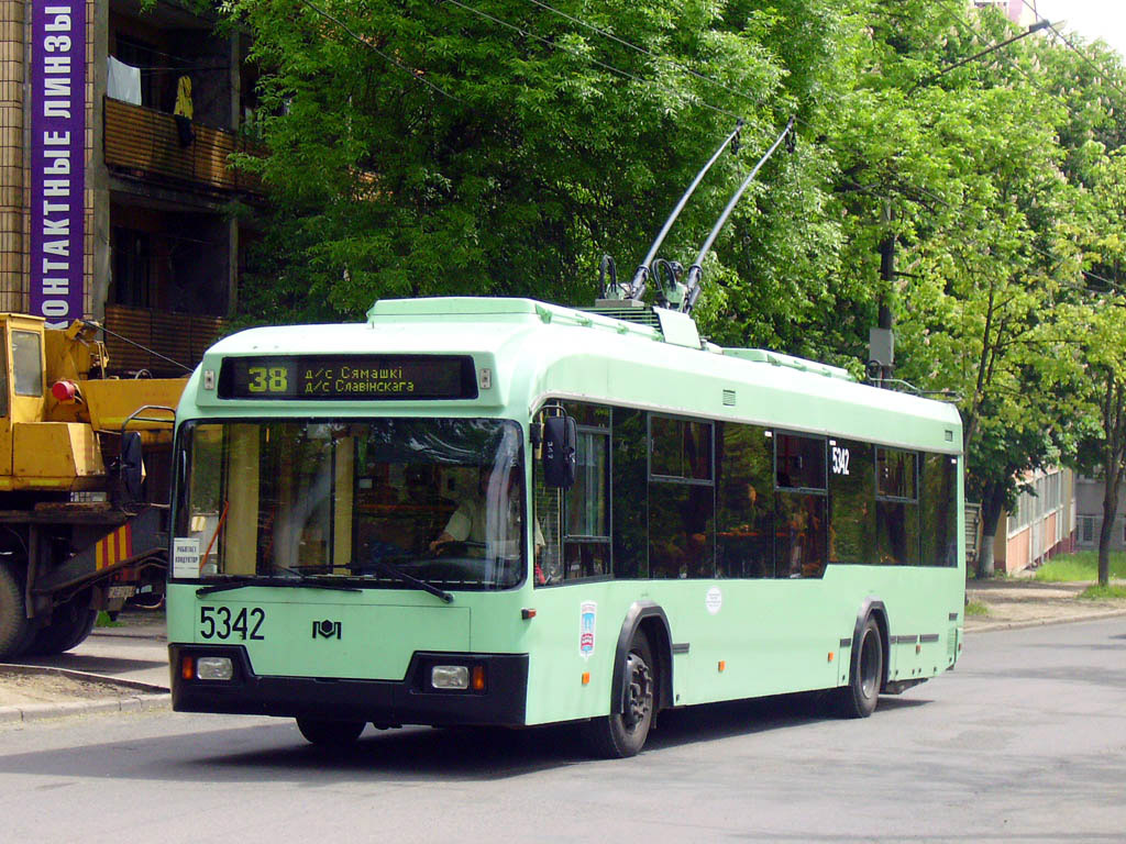 Минск, БКМ 32102 № 5342