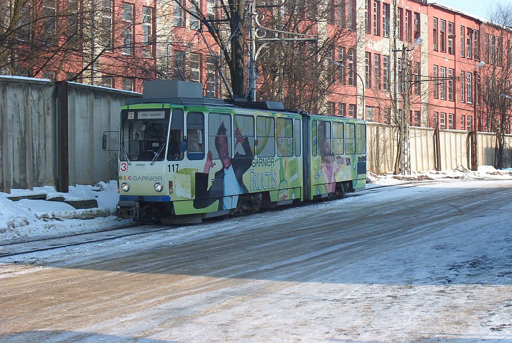 Таллин, Tatra KT4SU № 117