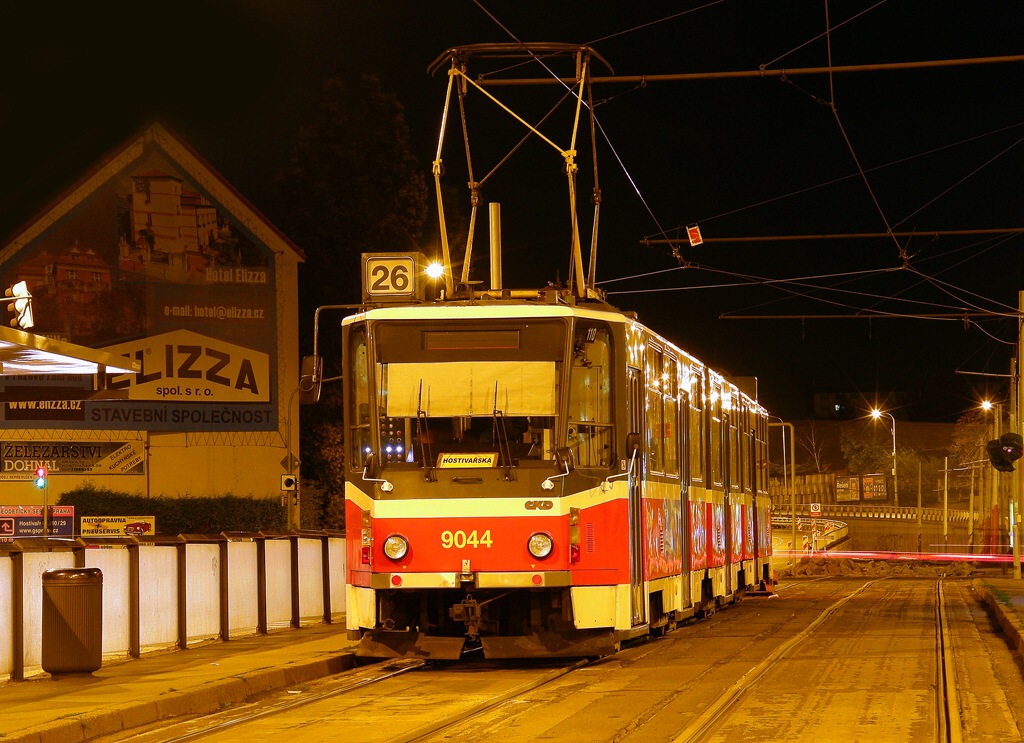 Прага, Tatra KT8D5 № 9044