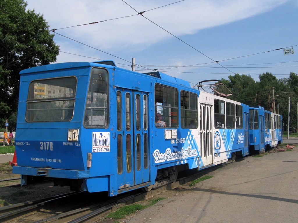 Барнаул, Tatra T6B5SU № 3178