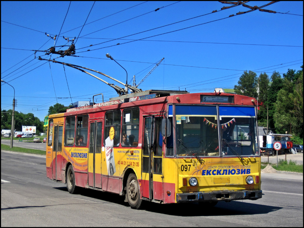 Тернополь, Škoda 14Tr02/6 № 097