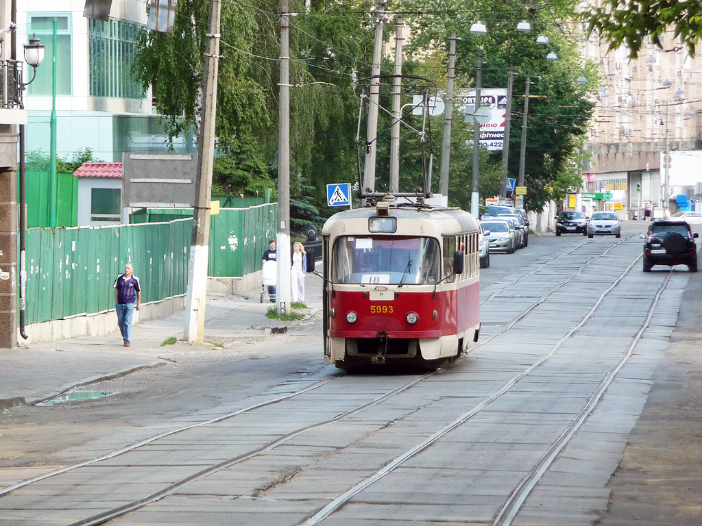Киев, Tatra T3SU № 5993