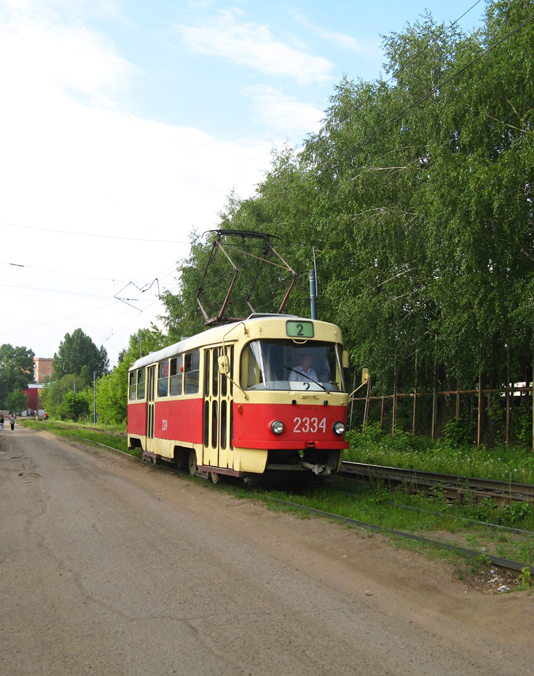 Ижевск, Tatra T3SU № 2334