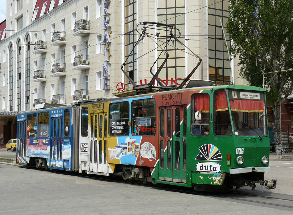 Eupatoria, Tatra KT4SU N°. 036