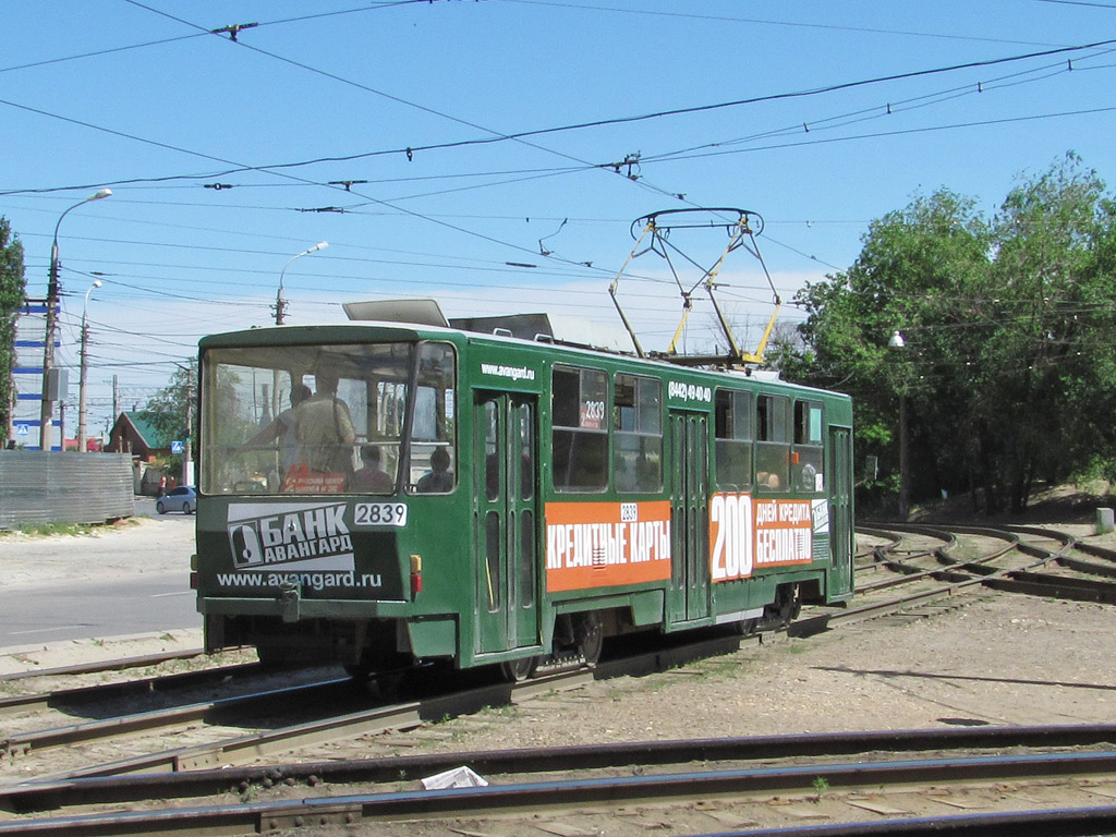 Волгоград, Tatra T6B5SU № 2839