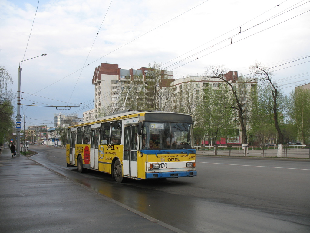 Вологда, Škoda 14TrM (ВМЗ) № 170