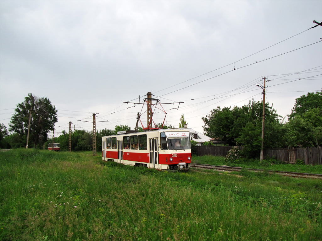Донецк, Татра-Юг Т6Б5 № 3003