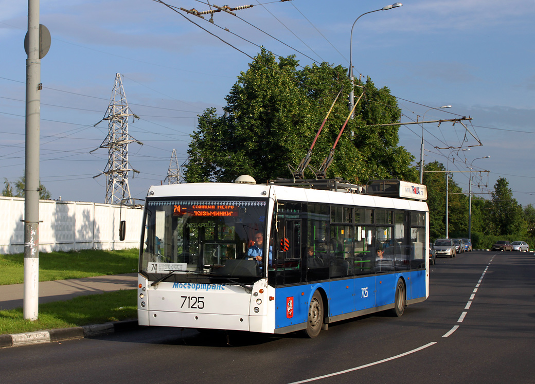 Москва, Тролза-5265.00 «Мегаполис» № 7125