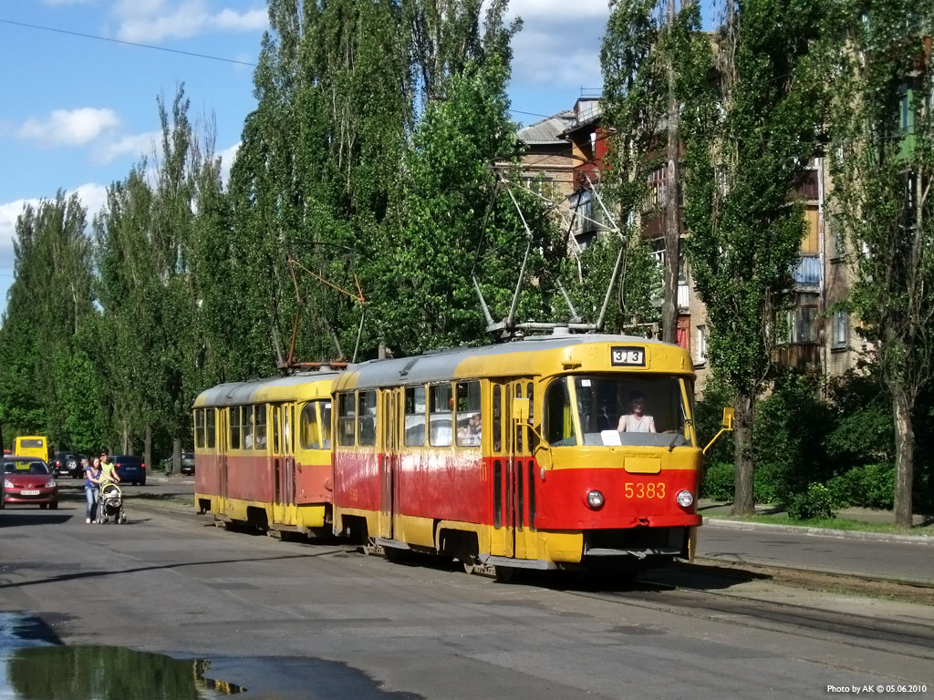 Киев, Tatra T3SU № 5383