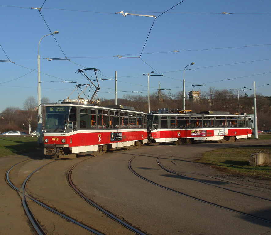 Прага, Tatra T6A5 № 8719