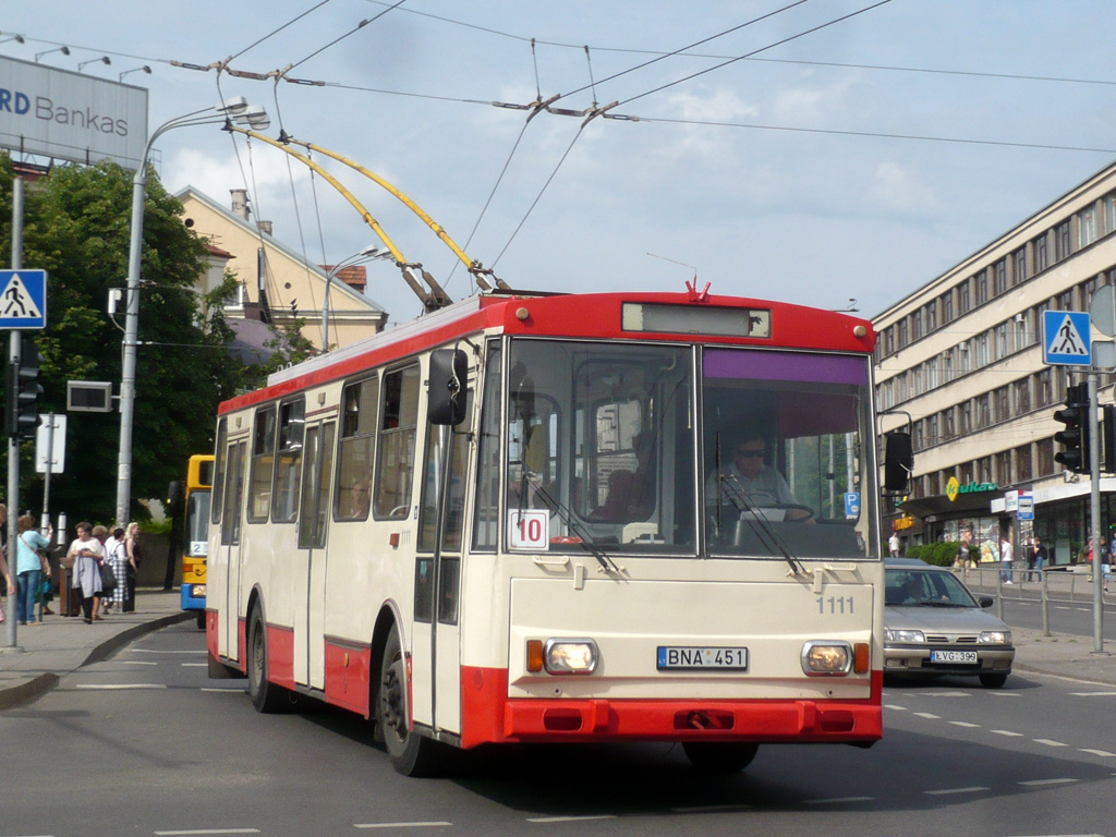Вильнюс, Škoda 14Tr10/6 № 1111