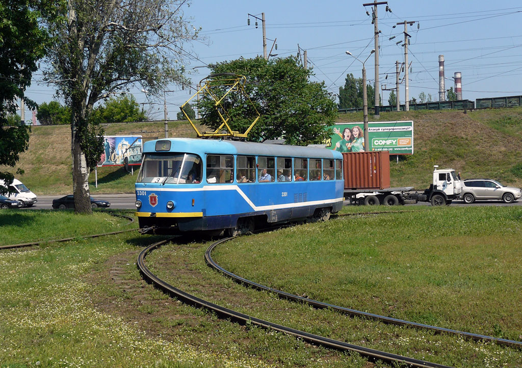 Одесса, Tatra T3R.P № 3301