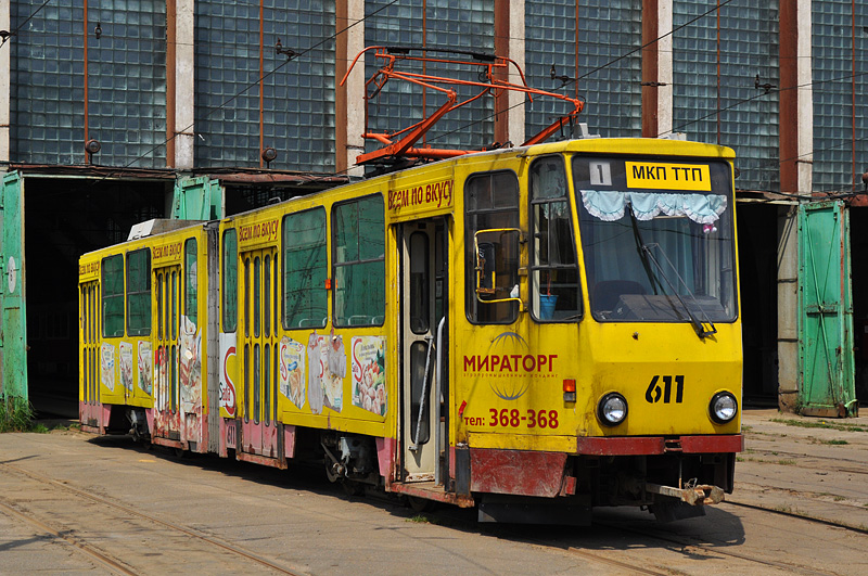 Калининград, Tatra KT4D № 611