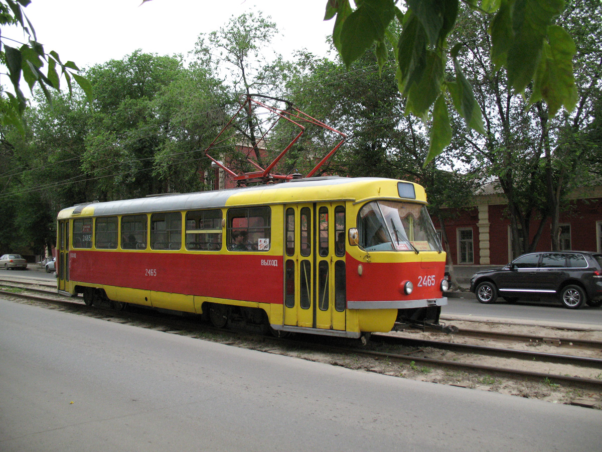 Волгоград, Tatra T3SU (двухдверная) № 2465
