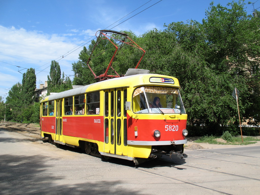 Volgográd, Tatra T3SU — 5820