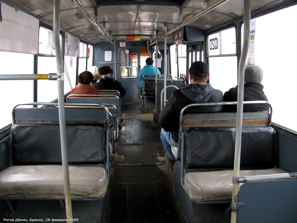 Брянск, ЗиУ-682В-012 [В0А] № 1020; Брянск — Салоны