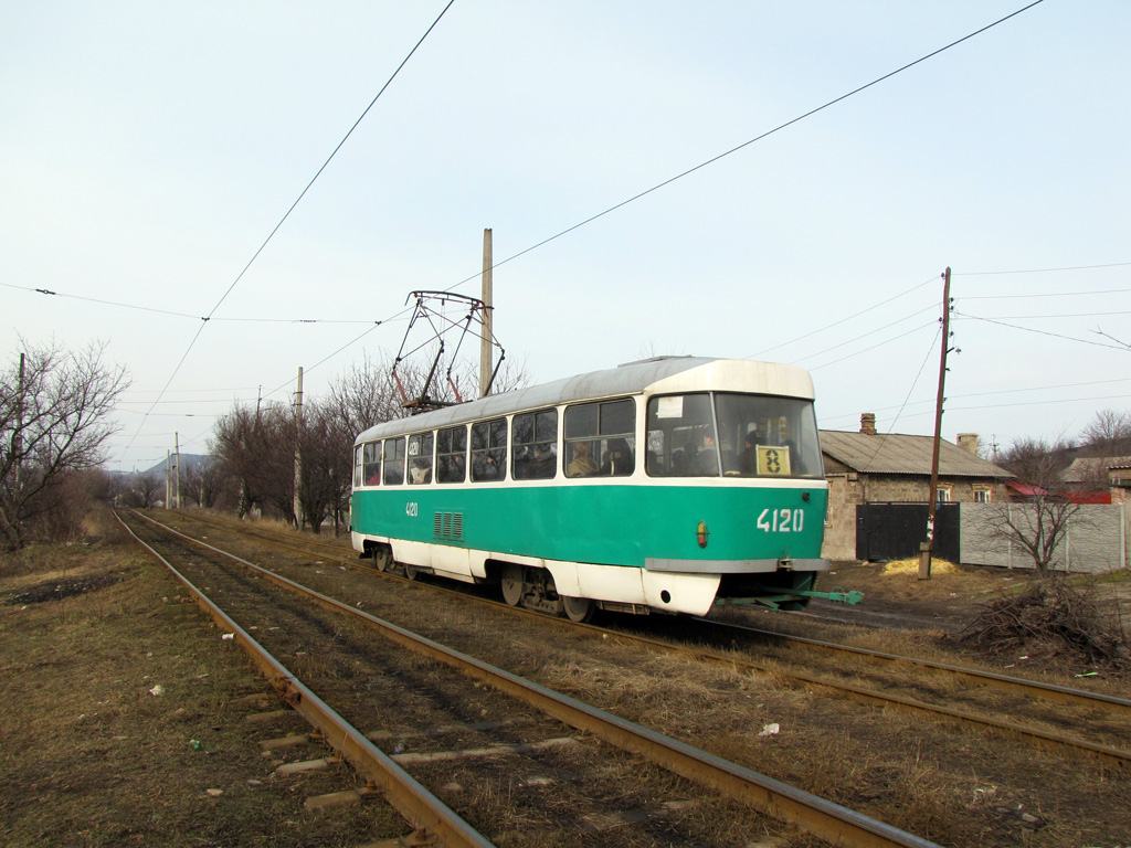 Донецк, Tatra T3SU № 4120