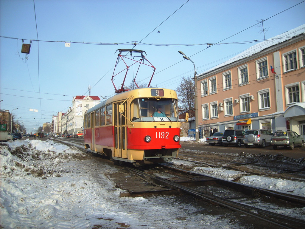 Ижевск, Tatra T3SU № 1192 Ижевск, Tatra T3SU № 1192