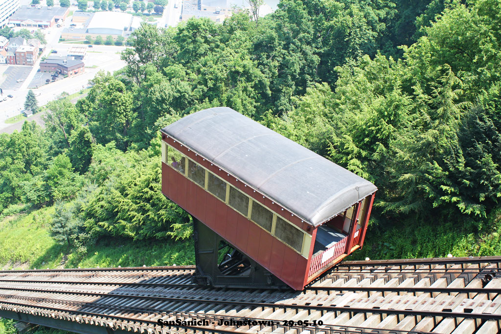 Джонстаун — Фуникулёр — The Johnstown Inclined Plane