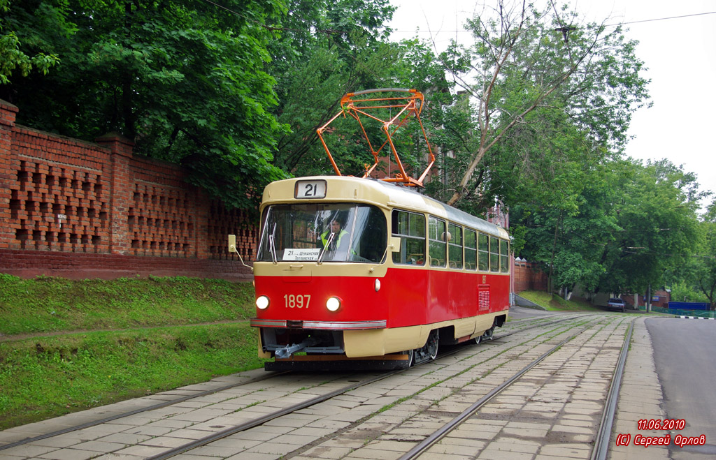 Moscow, Tatra T3SU (2-door) # 1897