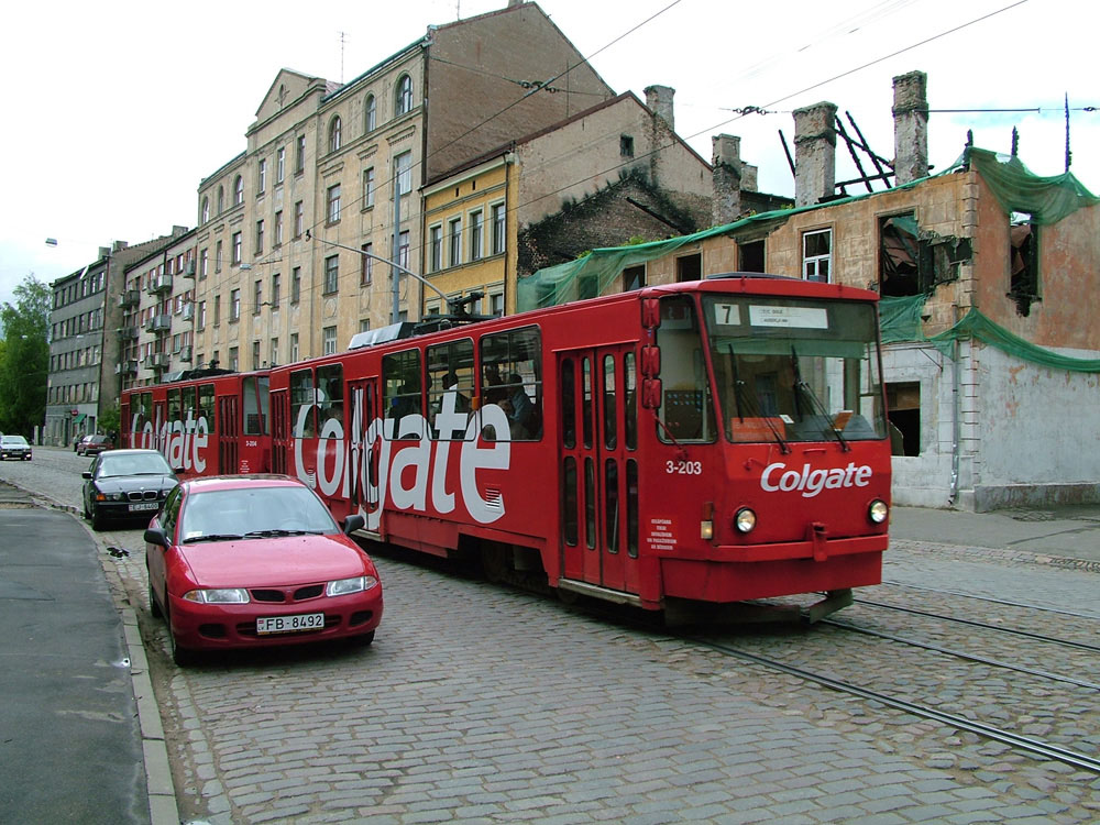 Рига, Tatra T6B5SU № 3-203