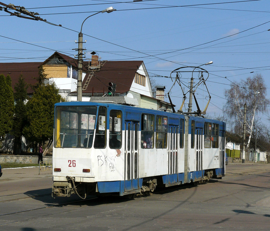 Житомир, Tatra KT4SU № 26