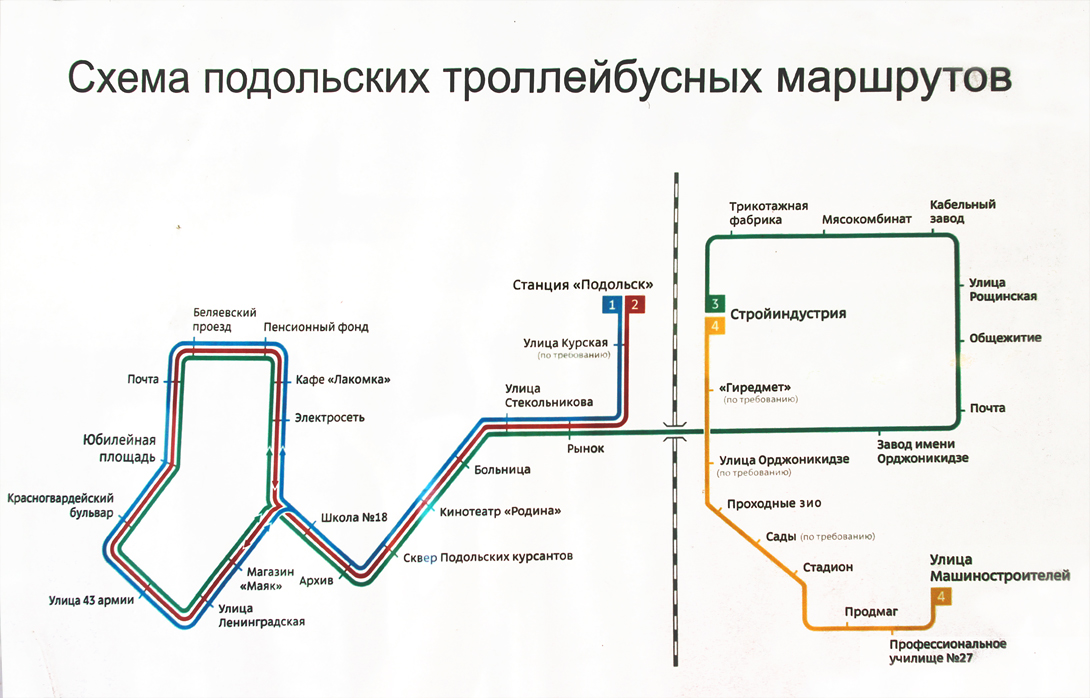 Podolsk — Maps