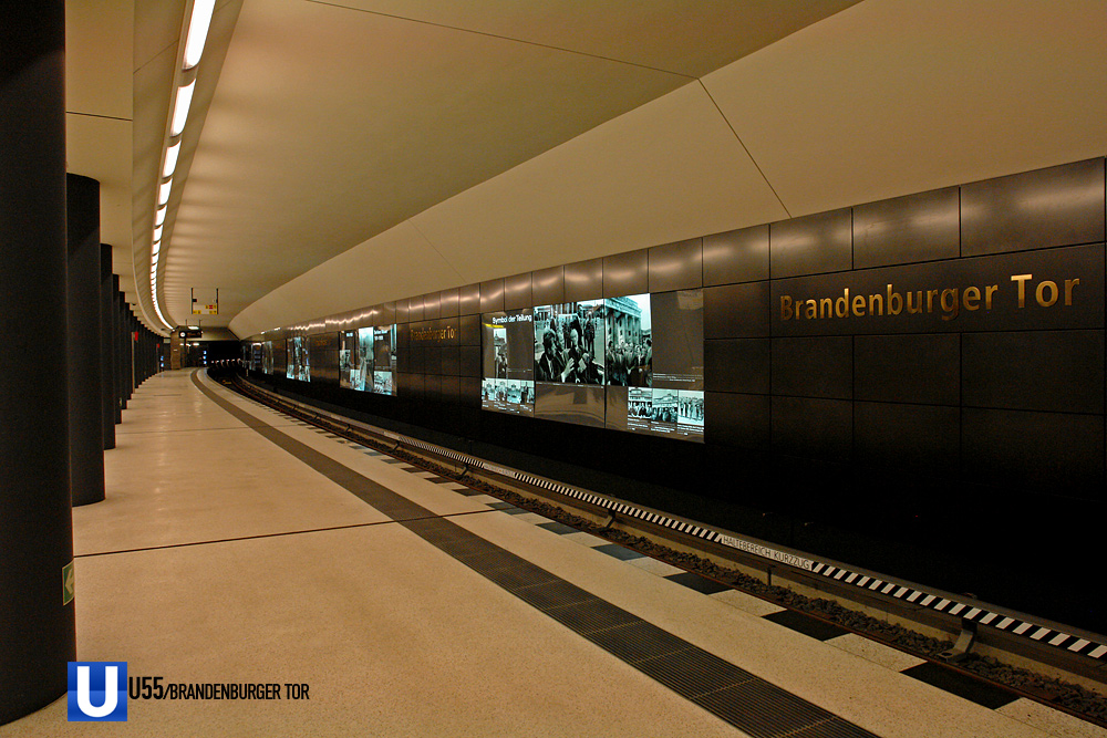 Берлин — U-Bahn — линия U55