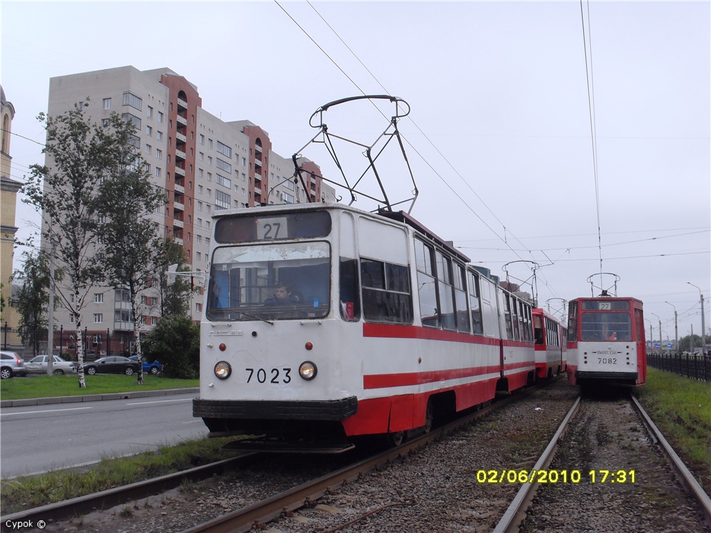 Санкт-Петербург, ЛВС-86К № 7023