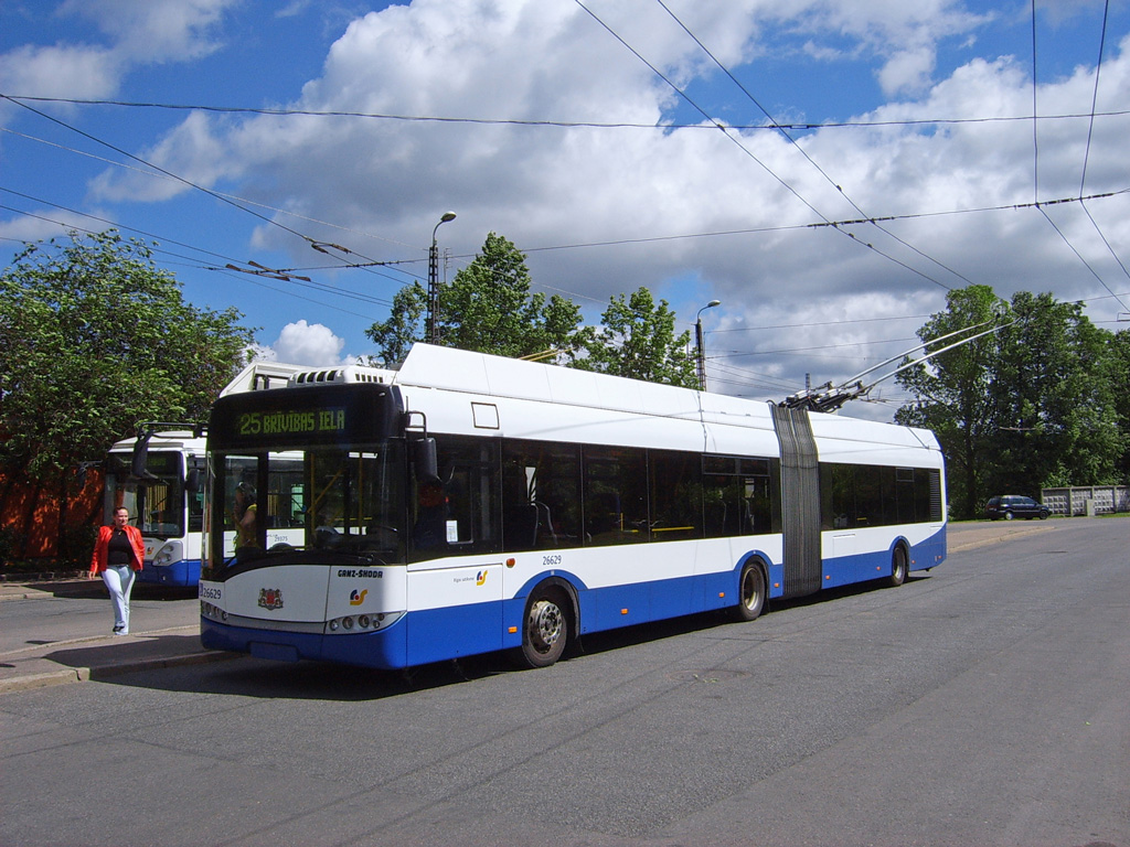 Рига, Solaris Trollino III 18 Ganz-Škoda № 26629 Рига, Solaris Trollino III 18 Ganz-Škoda № 26629