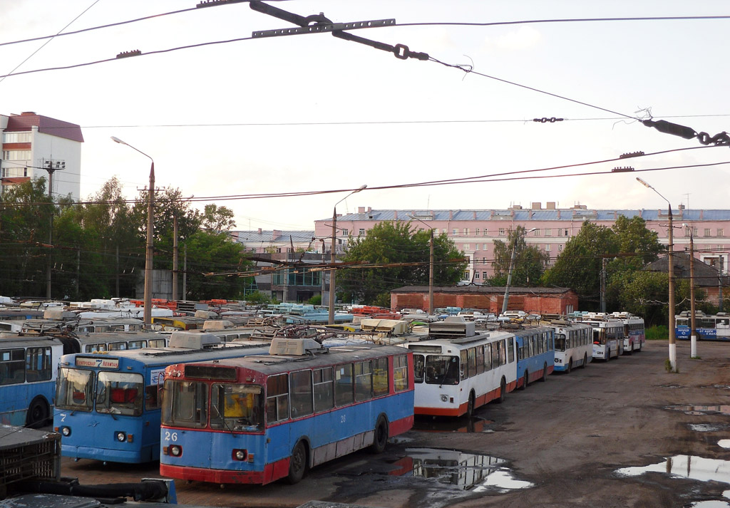Tverė, ZiU-682V nr. 26; Tverė — Trolleybus park
