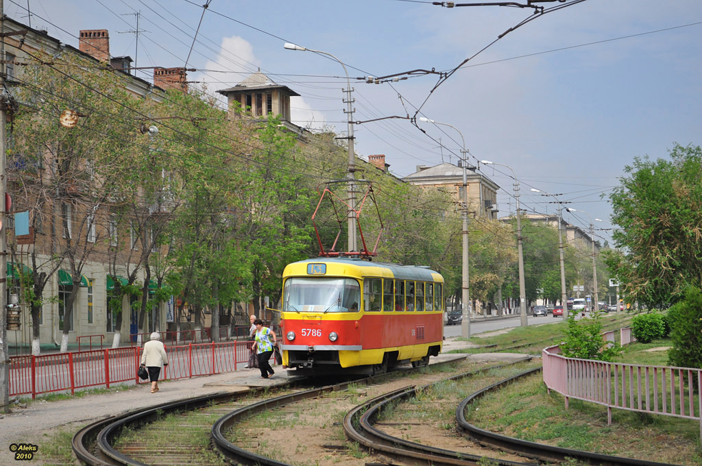 Волгоград, Tatra T3SU (двухдверная) № 5786