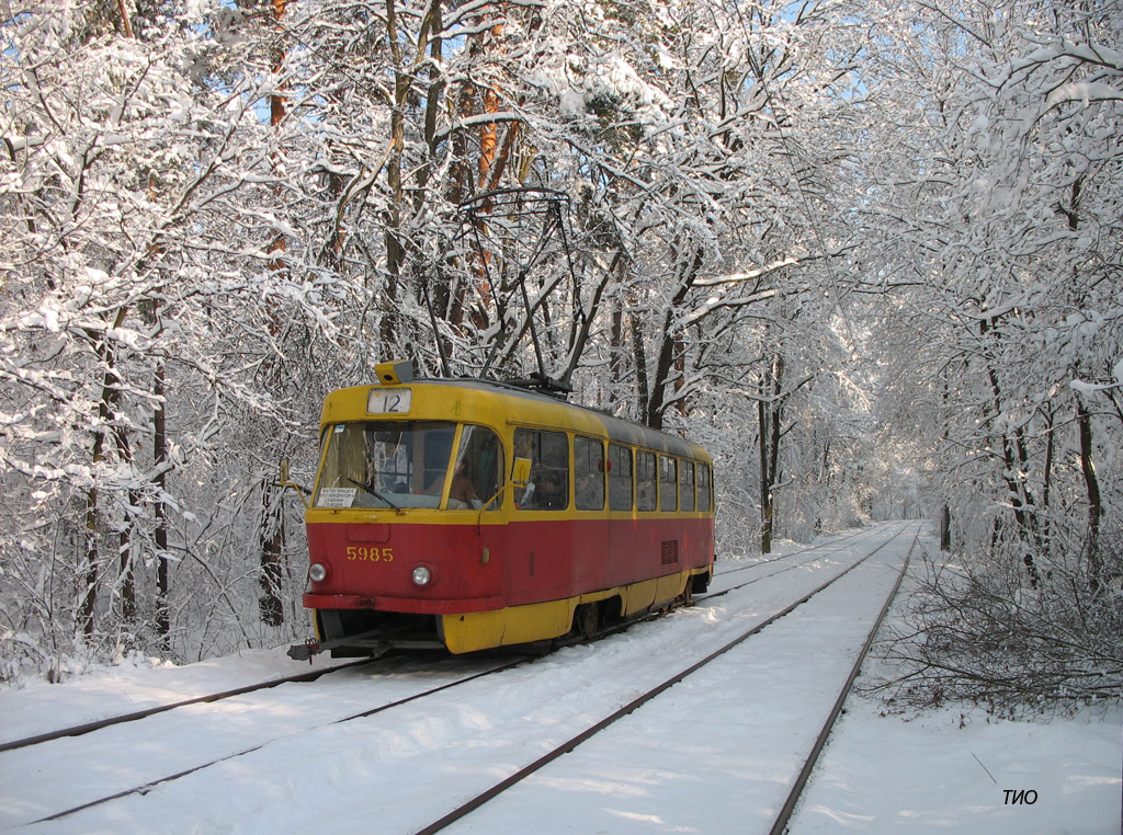Киев, Tatra T3SU № 5985