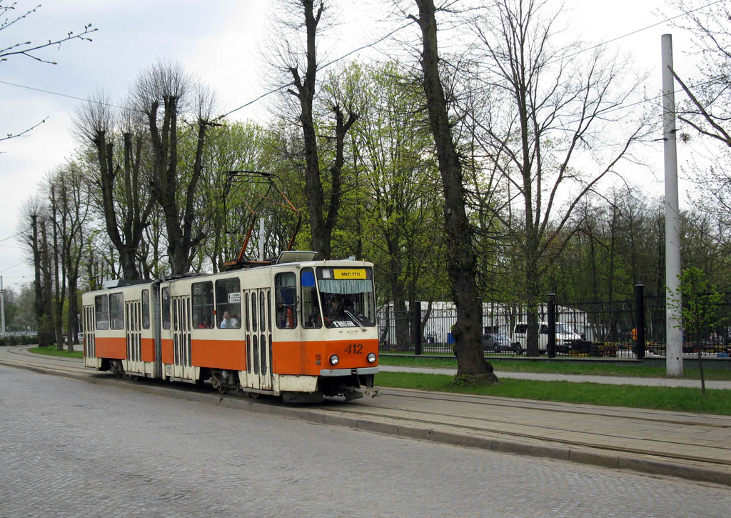 Калининград, Tatra KT4SU № 412