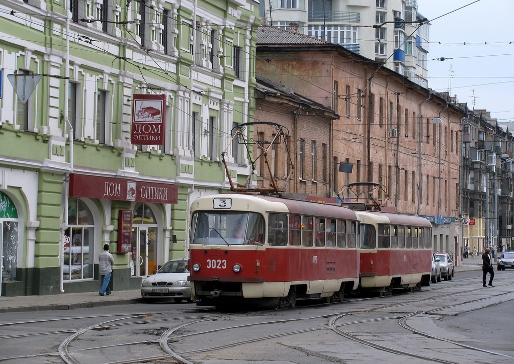 Харьков, Tatra T3SU № 3023 Харьков, Tatra T3SU № 3023